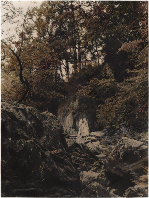 Katie Eleanor, Untitled, 2026. Hand-coloured silver gelatine print. 12" x 9.5". Artist proof.